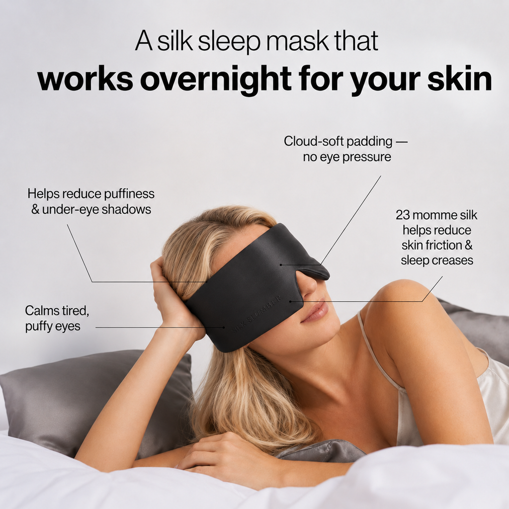 Deep Sleep Mask - SilkSlumber™