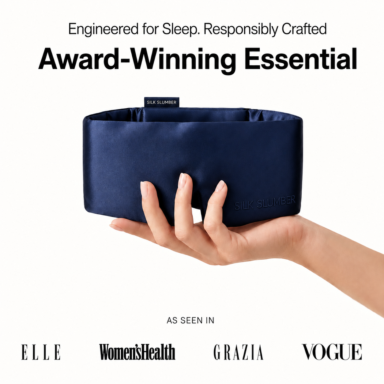 Deep Sleep Mask - SilkSlumber™