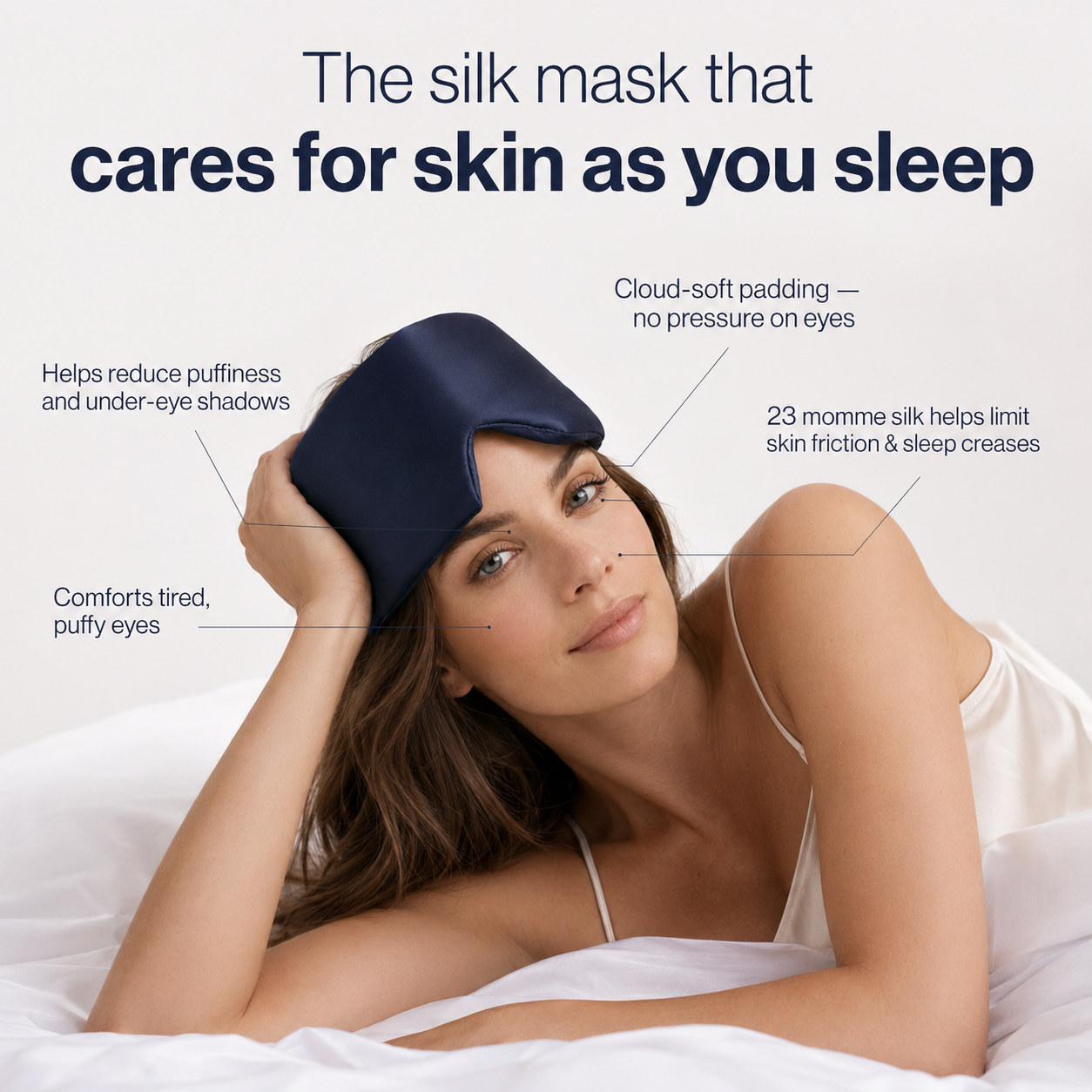 Deep Sleep Mask - SilkSlumber™