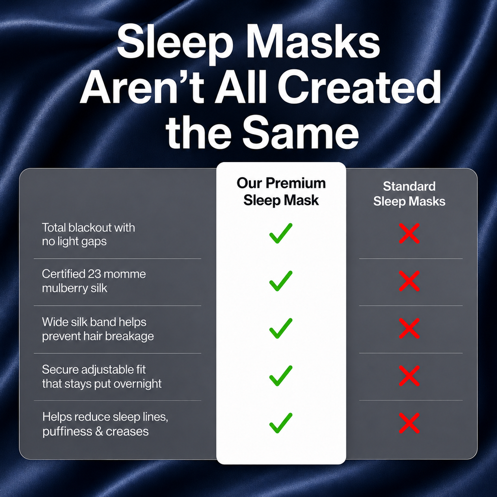 Deep Sleep Mask - SilkSlumber™