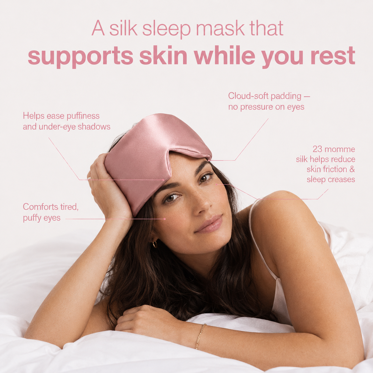 Deep Sleep Mask - SilkSlumber™