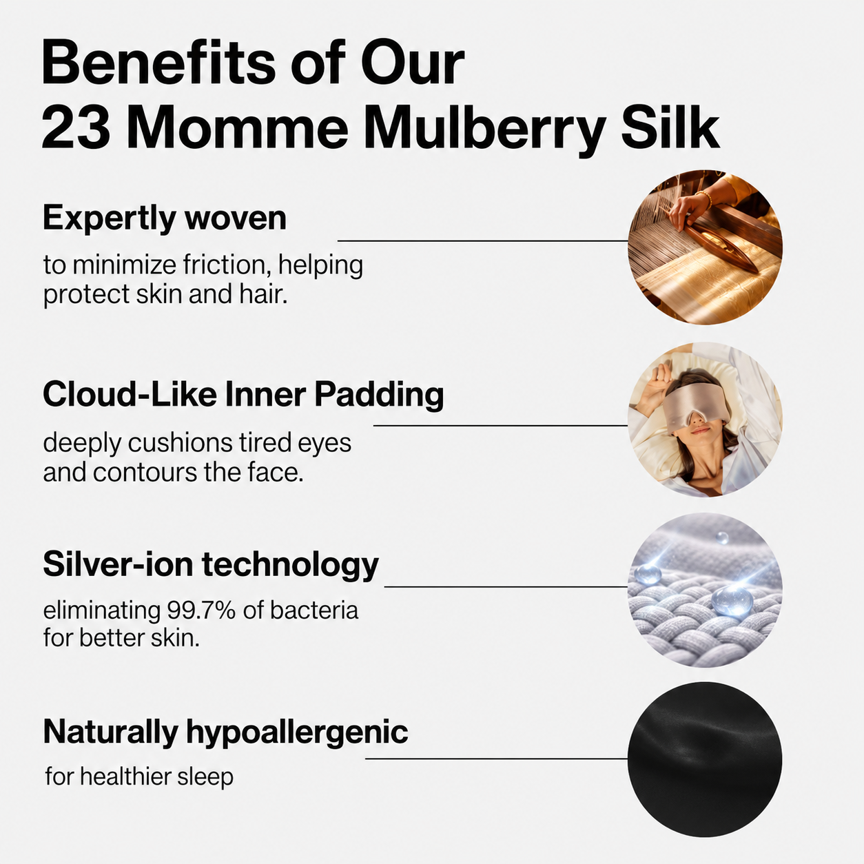 Deep Sleep Mask - SilkSlumber™