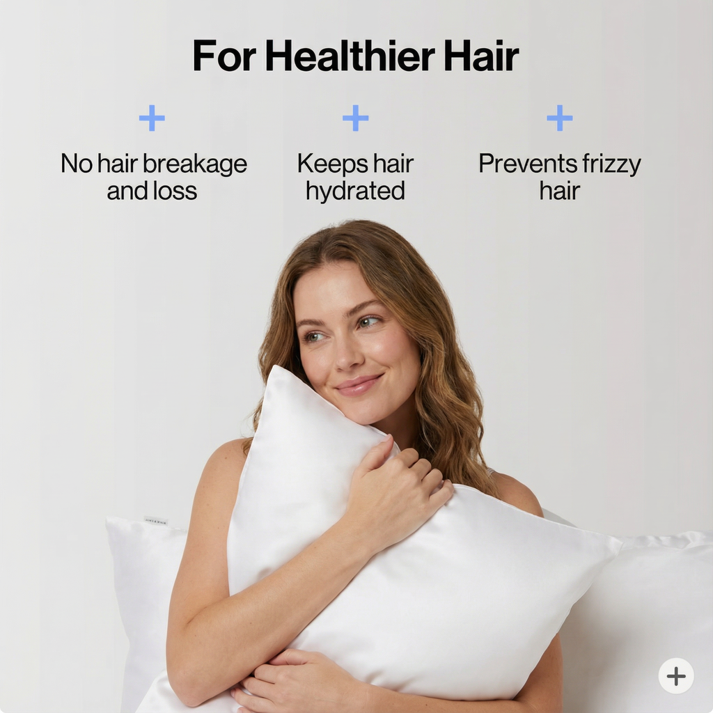 Premium Silk Pillowcase - SilkSlumber™