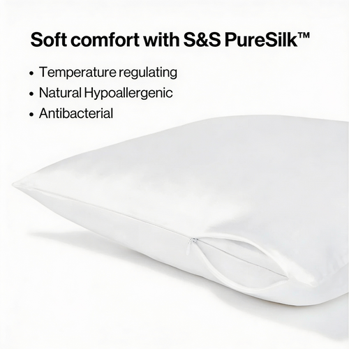 Premium Silk Pillowcase - SilkSlumber™